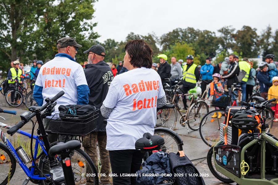 Fahrrad-Demo Werneuchen-Tiefensee