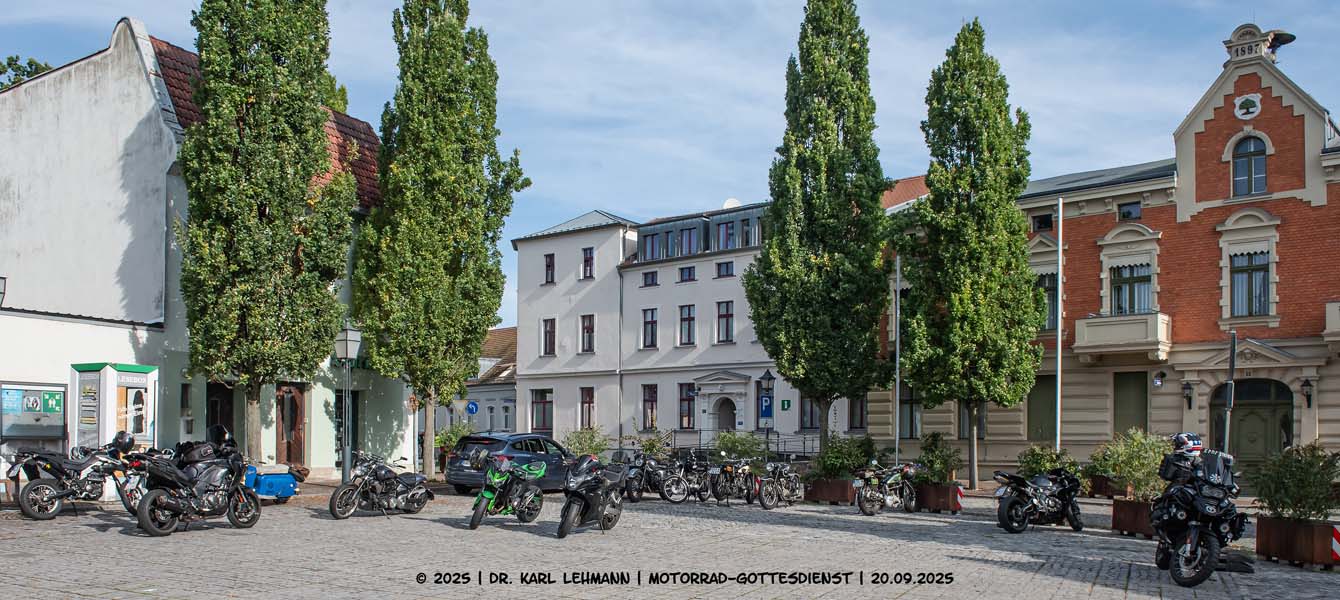 Motorad-Gottesdienst Werneuchen