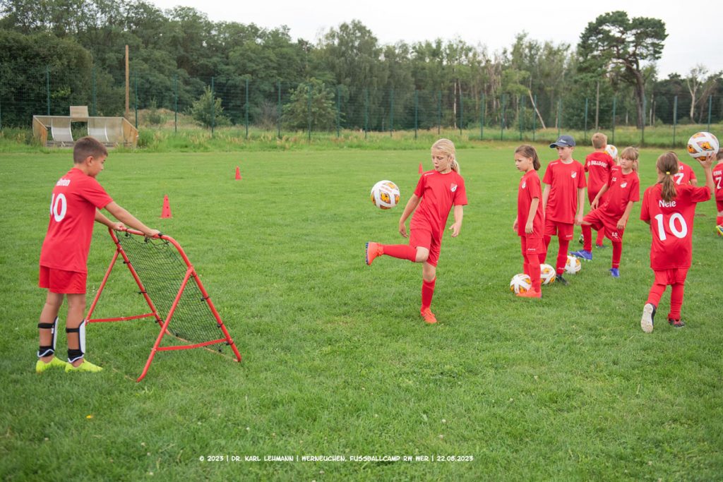 5. Ferien-Fußballcamp des SV Rot-Weiß Werneuchen