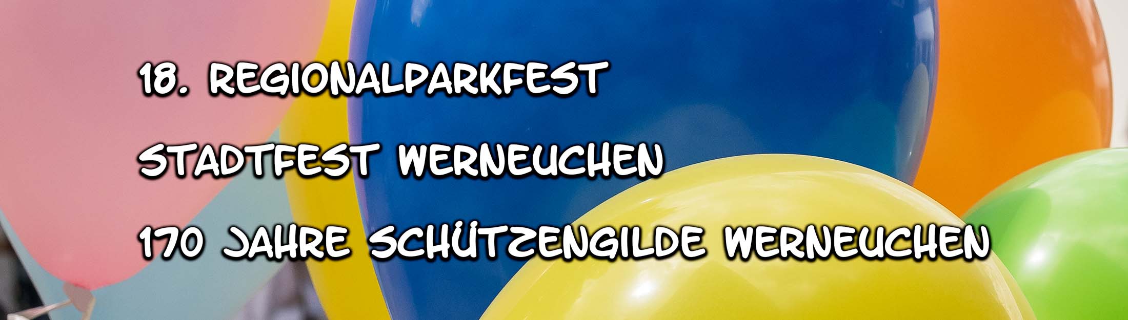 Altstadtfest Werneuchen 2018 Header