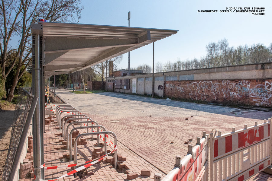 Bauarbeiten Bahnhof Seefeld