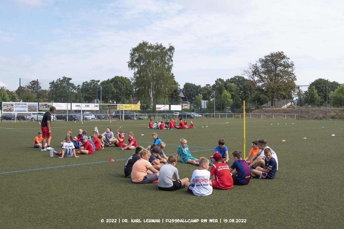 Fußballcamp 2022 RW WER