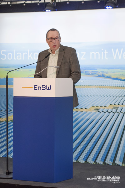 Eröffung Solarpark WEE/WIL